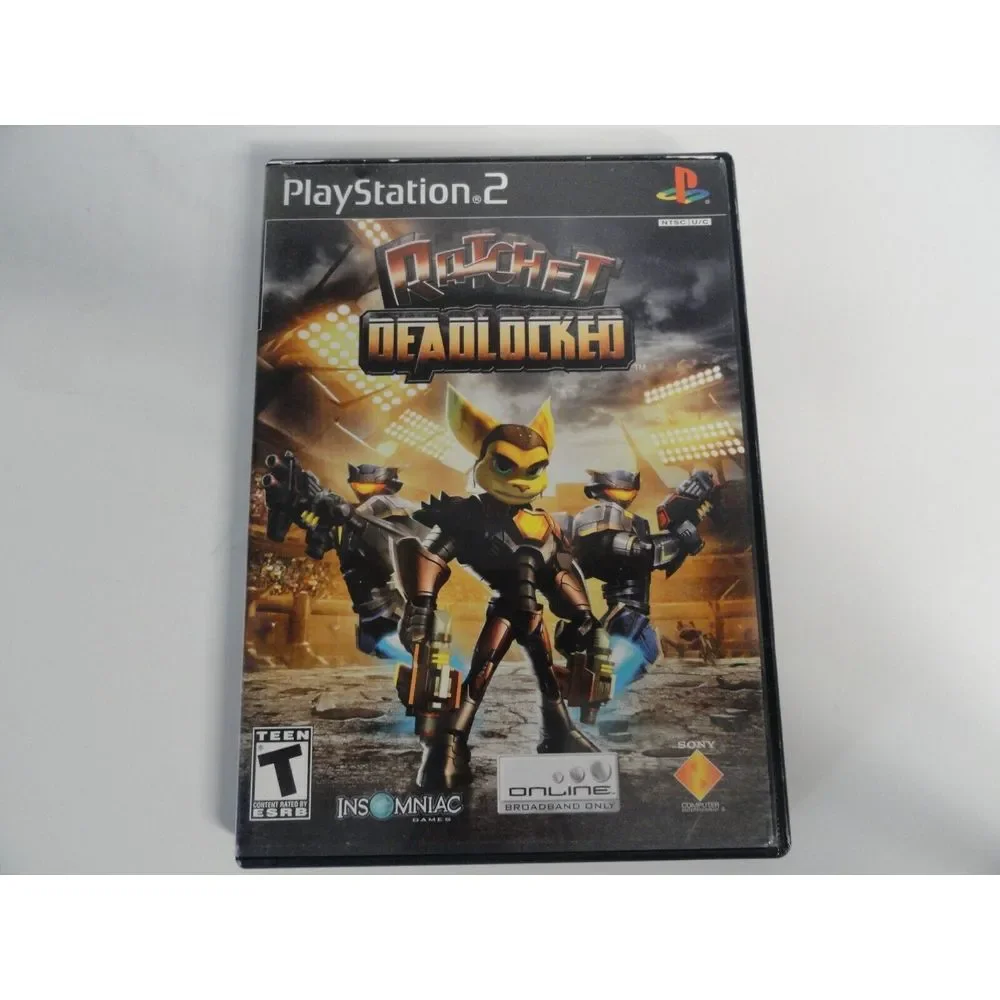 Ratchet Deadlocked PS2 PlayStation 2 Complete CIB - (See Pics)
